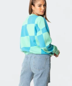 S11591_mix Sabrina Oversized Square Sweater Tops