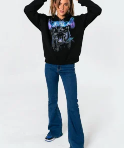 3070_black Tops Wild Misery Sweatshirt