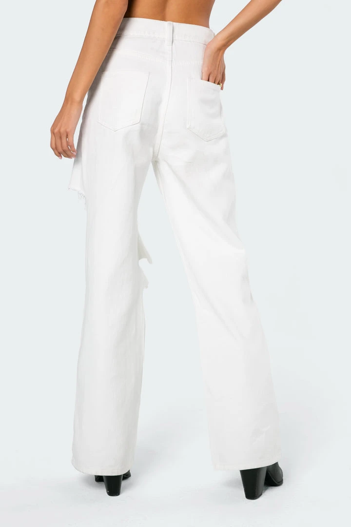 2006_white High-Key Ripped Wide Jeans 6 2006_white High-Key Ripped Wide Jeans