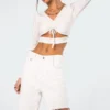 3014_white Molly Adjustable Crop Top