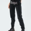 7013_black-washed Pants Angel Diamond Mom Jeans