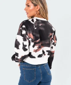 3077_mix Tops Bad Babe Neon Print Sweatshirt 11 3077_mix Tops Bad Babe Neon Print Sweatshirt