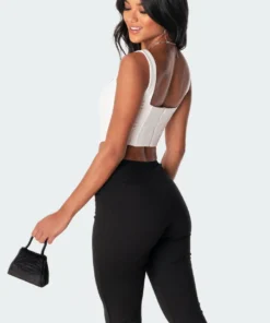 S11073_white New In Isla Corset Top