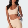 S11145_beige Lenny Ribbed Crop Top Tops 2 S11145_beige Lenny Ribbed Crop Top Tops