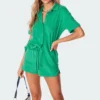 S11135_green Tops Bronti Terry Shirt
