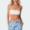 S11150_white Marley Bandeau Top Tops
