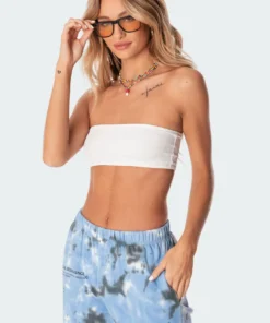 S11150_white Marley Bandeau Top Tops