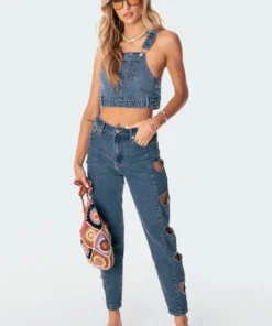 S11137_blue Byron Jean Top Tops