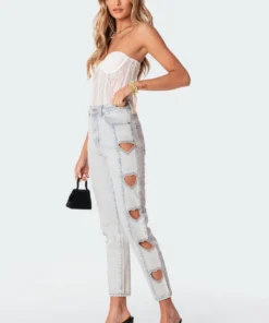 S11094_light-blue For The Love Jeans Pants