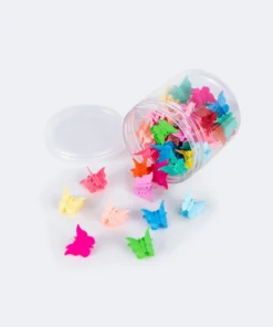 ACC0244_MIX Accessories Butterfly Hair Clips
