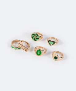 ACC0266_GOLD Mix Gold Ring Pack