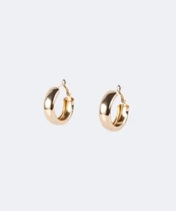 ACC0268_GOLD New In Lux Wide Hoop Earrings