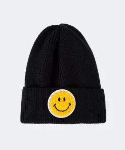 ACC0235_BLACK All Smiles Beanie