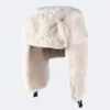ACC0230_CREAM Bunny Trapper Hat