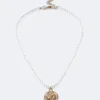 ACC0267_GOLD Accessories Penny Beaded Necklace