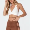 S11414_white Jerry Ribbed Open-Back Crop Top Tops 2 S11414_white Jerry Ribbed Open-Back Crop Top Tops