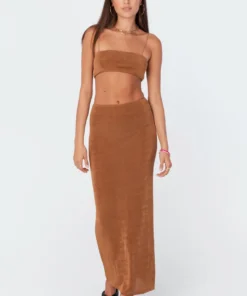 S11273_brown Skirts Shelby Maxi Skirt