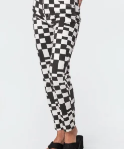 S11423_mix Pants Pixel Check Jeans