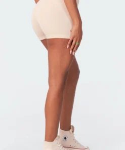 S11464_beige Pants Track Star Shorts