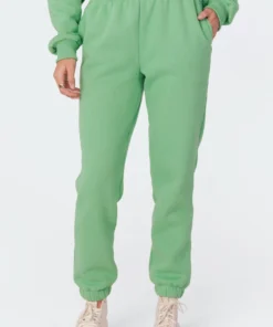 1092-1_green Life's Too Short Basic Sweatpants