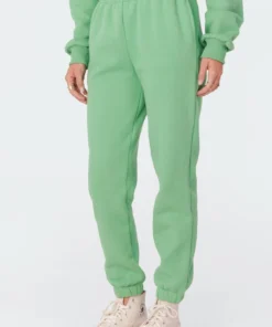 1092-1_green Life's Too Short Basic Sweatpants