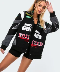 3004_black Rally Patch Jacket