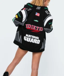 3004_black Rally Patch Jacket