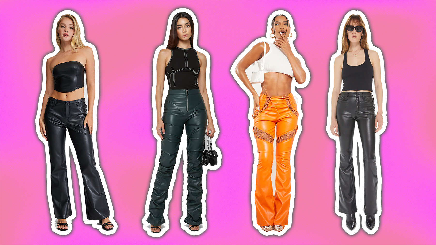 Edikted Shop 9 Edikted Shop -Edikted Shop Best Leather Flare Pants